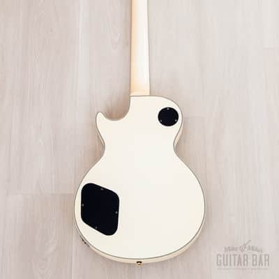 1991 Burny RLC-70 Custom Vintage Guitar Snow White w/ VH-1 Humbuckers & Case, Japan image 3