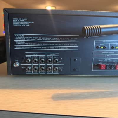Vintage Harman Kardon HK 450 Receiver FULL Fresh Service Bulbs Replaced N Mint🔥 image 11