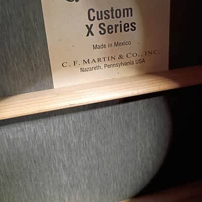 Martin - Custom X Series **W/HSC** image 7