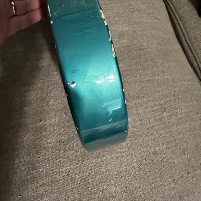 MJT TELECASTER BODY OCEAN TURQUOISE MJT telecaster body ocean turquoise 2008 - Nitro image 3