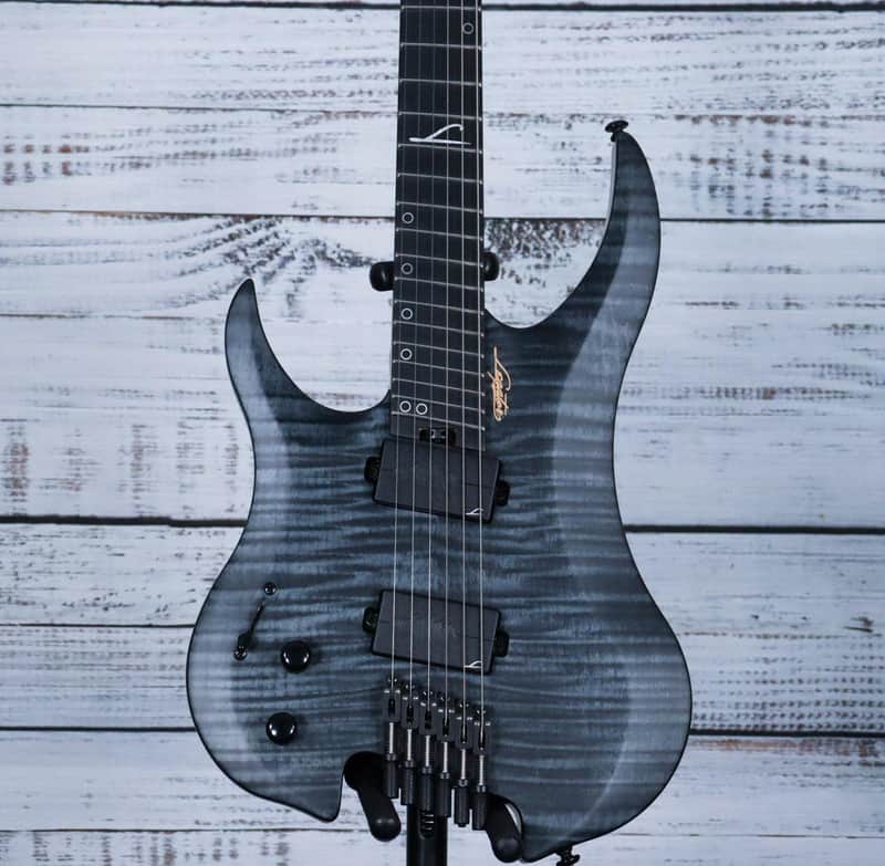 Legator Ghost G6FSSL Left-Hand Electric Guitar | Black Flame image 1