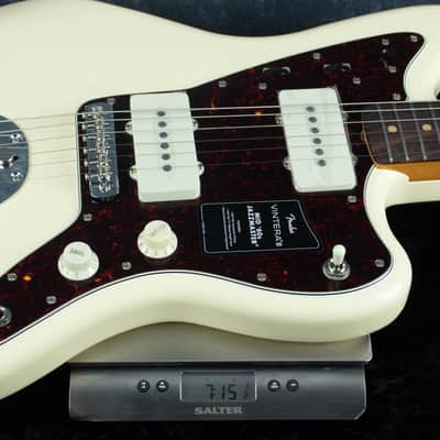 Fender Vintera III Mid 60 Jazzmaster Rosewood Olympic White MX26005622 image 6