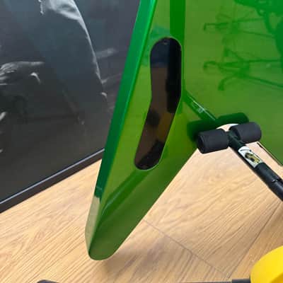 Gibson Dave Mustaine Signature "Rust in Peace" Flying V EXP 2022 - Present - Alien Tech Green image 5