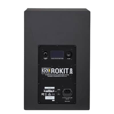 KRK Rokit 8 G4 8" Powered Near-Field Studio Monitor (Pair) NOS image 2