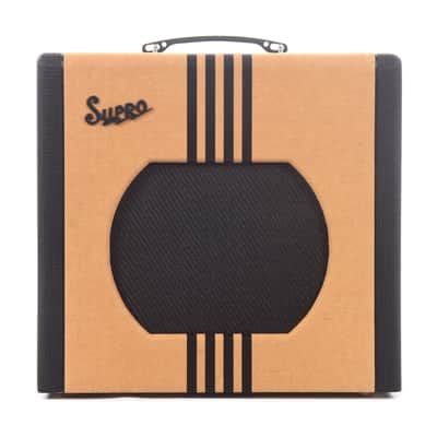 Supro Delta King 12 15W 1x12" Combo w/Reverb Tweed & Black image 1
