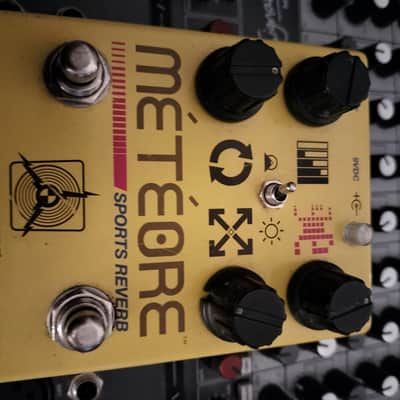 Caroline Guitar Company Météore Lo-Fi Reverb 2016 - Present - RARE PERFORMANCE YELLOW OMG image 1