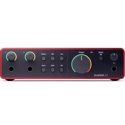 FOCUSRITE SCARLETT 2I2 (4th Gen)  Audio Interface2-Channel image 6