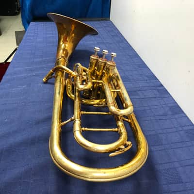 Vintage King H.N. White Cleveland Bb Trombonium Valve Trombone with Original Case image 3