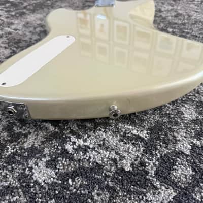 Fender Alternate Reality Powercaster 2018 White Opal Pau Ferro Fretboard Guitar image 16