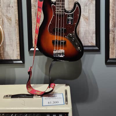 Fender American Professional II Jazz Bass with Maple Fretboard 2020 - Present - 3-Color Sunburst image 7