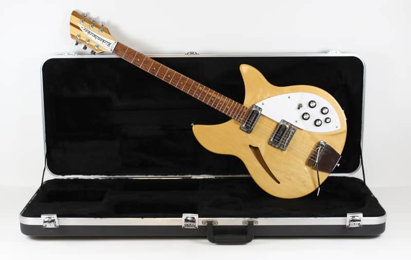 RARE 1995 Rickenbacker 335 One-Off 1960s Reissue – Maple Glo – Near MINT – Toaster Pickups + Original Case image 1