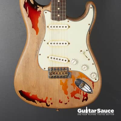 Fender Custom Shop Rory Gallagher Heavy Relic 3 Tone Sunburst 2021 Used (Cod. 1643UG) image 2