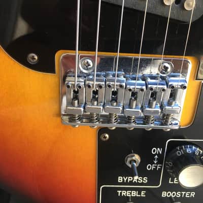 Vintage Condor Strat shape guitar Made in Japan around 1975 by Tombo Guitars RIF 226 image 5