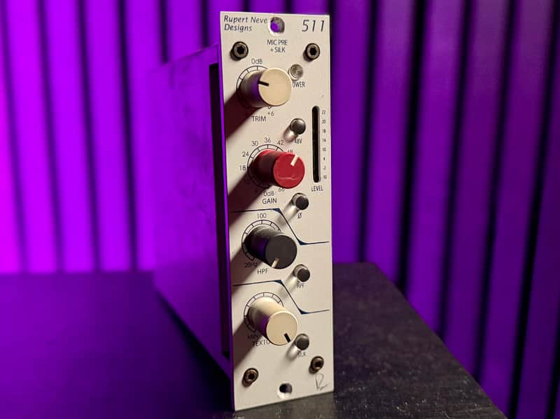 Rupert Neve Designs Portico 511 500-Series Mic Pre Module with Silk 2013 - Present - White image 1