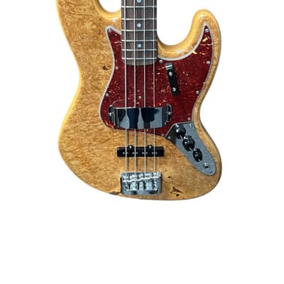 Fender Custom Shop NOS Artisan Jazz Bass, Flame Maple Burl/Rosewood 8.6 LBS *IN STOCK* image 5