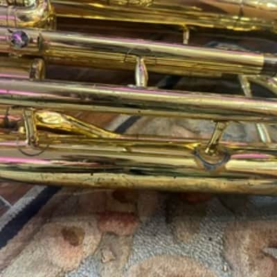 Yamaha YEP-201 3-valve Student Euphonium - Clear Lacquer image 6