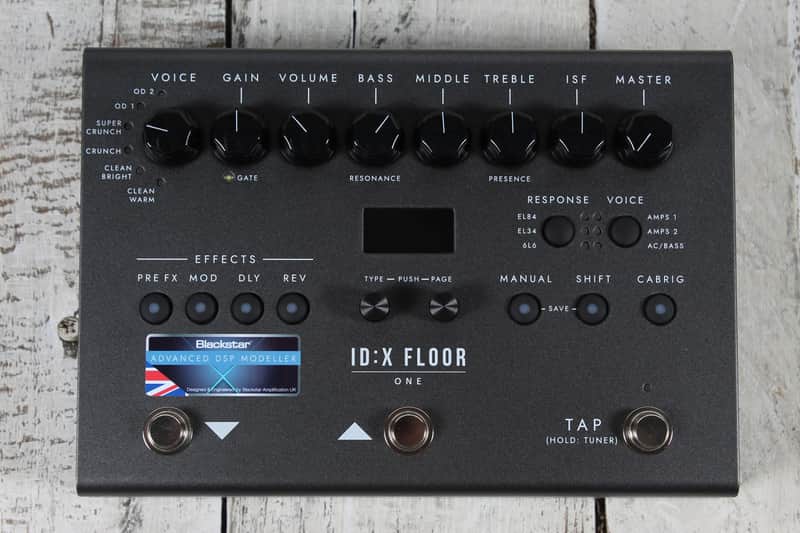 Blackstar ID:X Floor One Floorboard Electric Guitar Multi Effects Pedal image 1