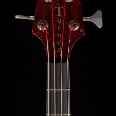 Pre Owned 1996 Rick Turner Prototype E-2 EL-434 PM Transparent Green Bass With OHSC image 16