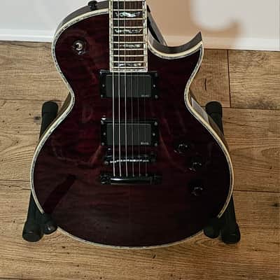 ESP LTD EC1000 2006 - See-Thru Black Cherry image 1