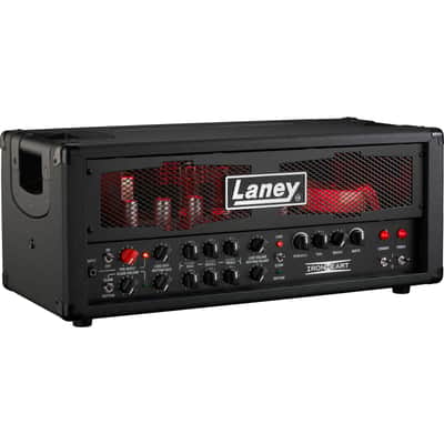Laney Black Country Customs Ironheart IRT120H Head - Tube Amp Head for Electric Guitars image 3