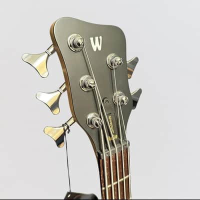 Warwick Rockbass Streamer Standard 5-String Electric Bass Guitar - Natural image 8