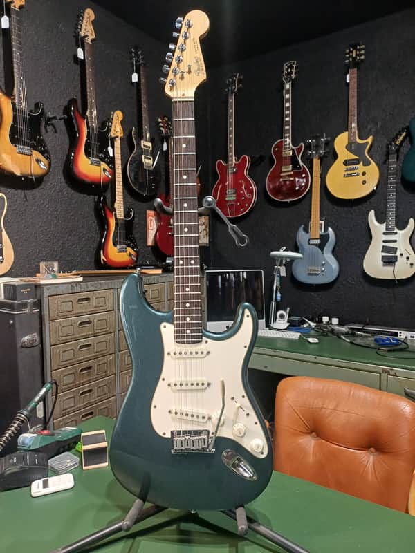 John Cruz Fender American Standard Stratocaster 1987 - 1992 - Gun Metal Blue image 1