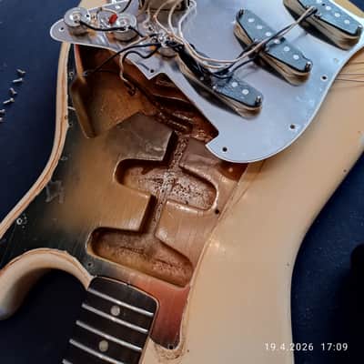 Fender stratocaster 1969 - olympic white image 7