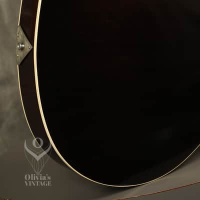 1965 Epiphone A412 Triumph Sunburst with wide nut width image 14