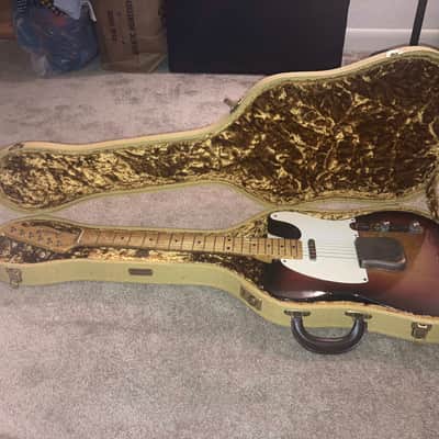 Fender Telecaster 1955 Sunburst Refin image 5