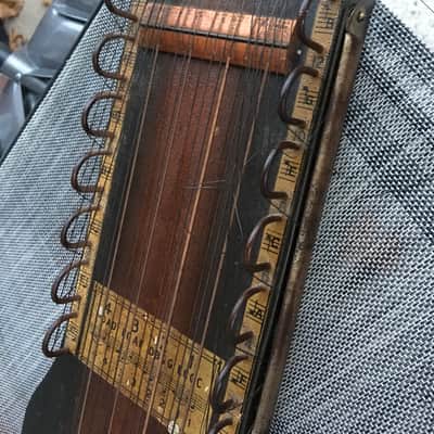 1920's Ukelin Manufacturers Advertising Co. Violin and Hawaiian Ukulele Combined Two Hole Ukelin 1929 image 7