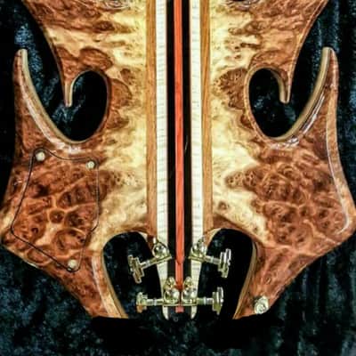 RockHewer Custom Arachnophilia 8 2017 Red Malleé Burl Gloss image 20