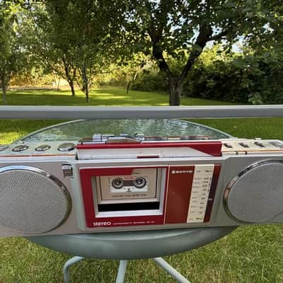 Sanyo MR-88 Rare Vintage Boombox Detachable Main Mechanism Warranty image 11