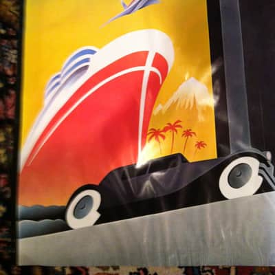 The Rolling Stones 1970 Euro Tour Poster, Vintage, Original, Official, Mick Jagger, Keith Richards! image 1