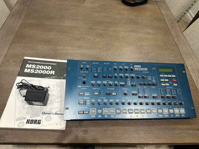 Korg MS2000R 2000s - Blue image 1