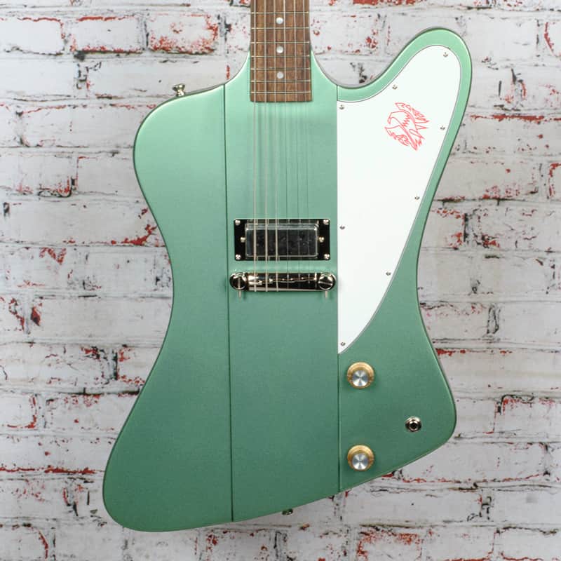 Used Epiphone 1963 Firebird I (Incl. Hard Case) Inverness Green image 1
