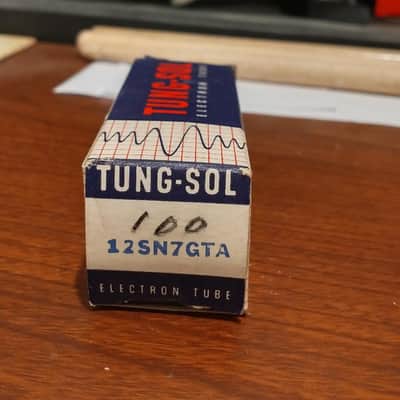Tung-Sol 12SN7GTA 60's early 70's image 2