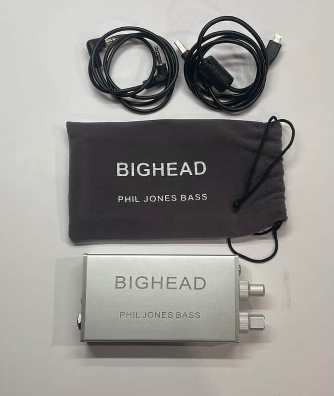 Phil Jones HA-1 BigHead Mobile Headphone Amp 2010s - Silver image 1