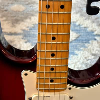 Fender Stratocaster Deluxe Plus 1989- Crimson Frost image 11
