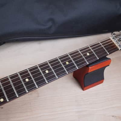 Gibson Melody Maker MOD 1964 Stained Mahogany Refinish Kahler Tremolo w/ Bag image 5