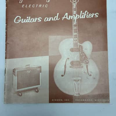 Gibson Guitar and Amplifier Catalog 1958 - Rare Vintage Reprint by Gima image 1