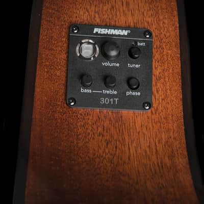 Washburn Woodline WLO12SE Orchestra Body Acoustic-Electric Guitar image 5