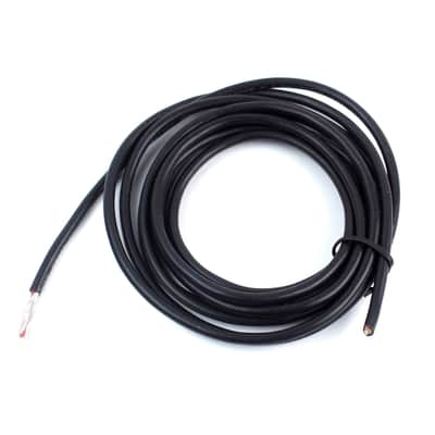 Shielded 3-Conductor Guitar Circuit Wire hookup wire 6-Foot 24 AWG ,Black Bild 1