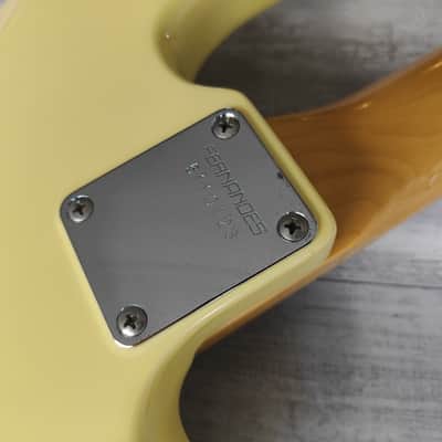 1985 Fernandes Japan FPB-40L Left Handed Precision Bass (White) image 8