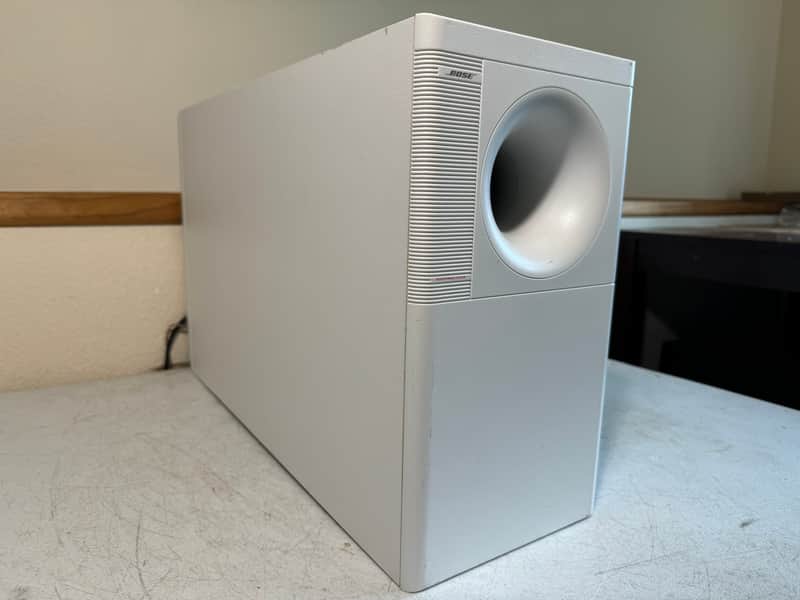 Bose Acoustimass 10 Series II Subwoofer Base Unit Home Theater White Audiophile image 1