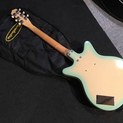 No.126925 RARE Danelectro Convertible Aqua Burst – Mint Condition image 2