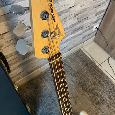 Fender Precision Bass American Performer 2021 - Arctic White image 3