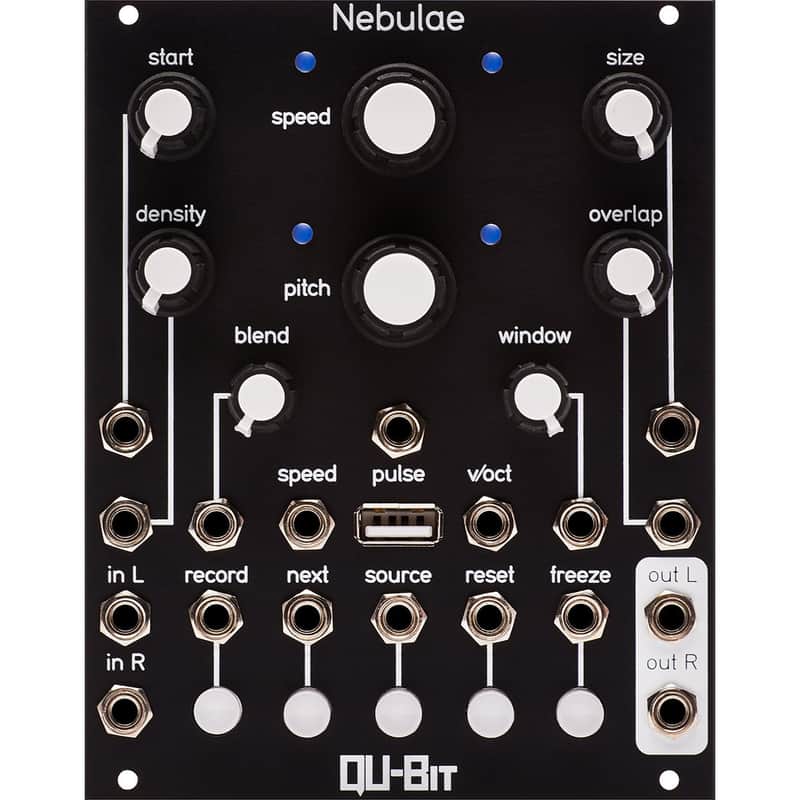 Qu-Bit Electronix Nebulae MK2 Eurorack Sampler Module (Ex-display) image 1