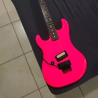 80s Kramer Baretta Neon Pink Lefty image 1