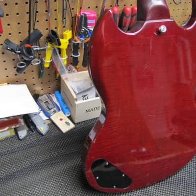 Gibson EB0 1965 - Cherry - 100% Orig - Read for full Details image 10