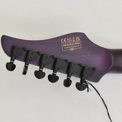 Schecter Banshee GT FR Guitar Satin Trans Purple B-Stock 3598 image 7